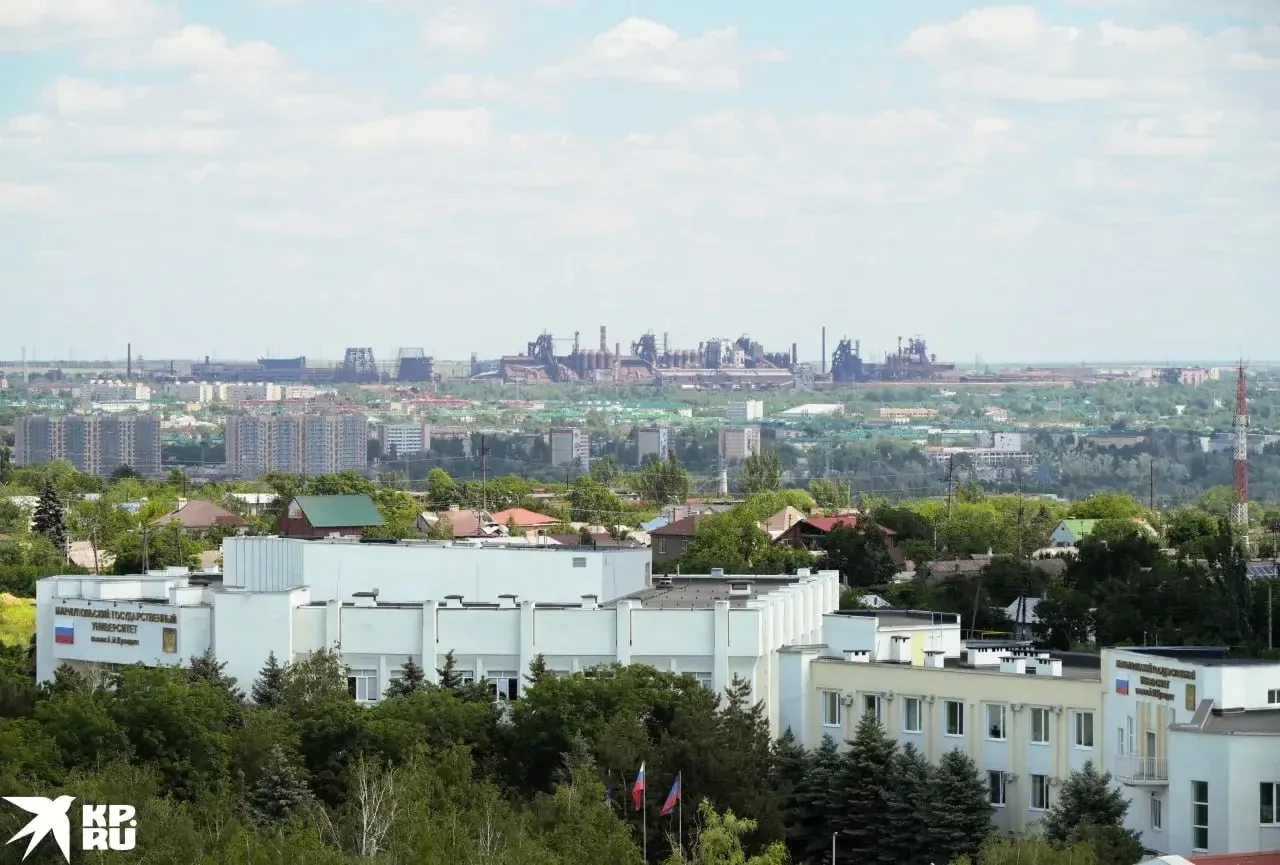 📸 Вид на восстановленный Ильичевский район Мариуполя
