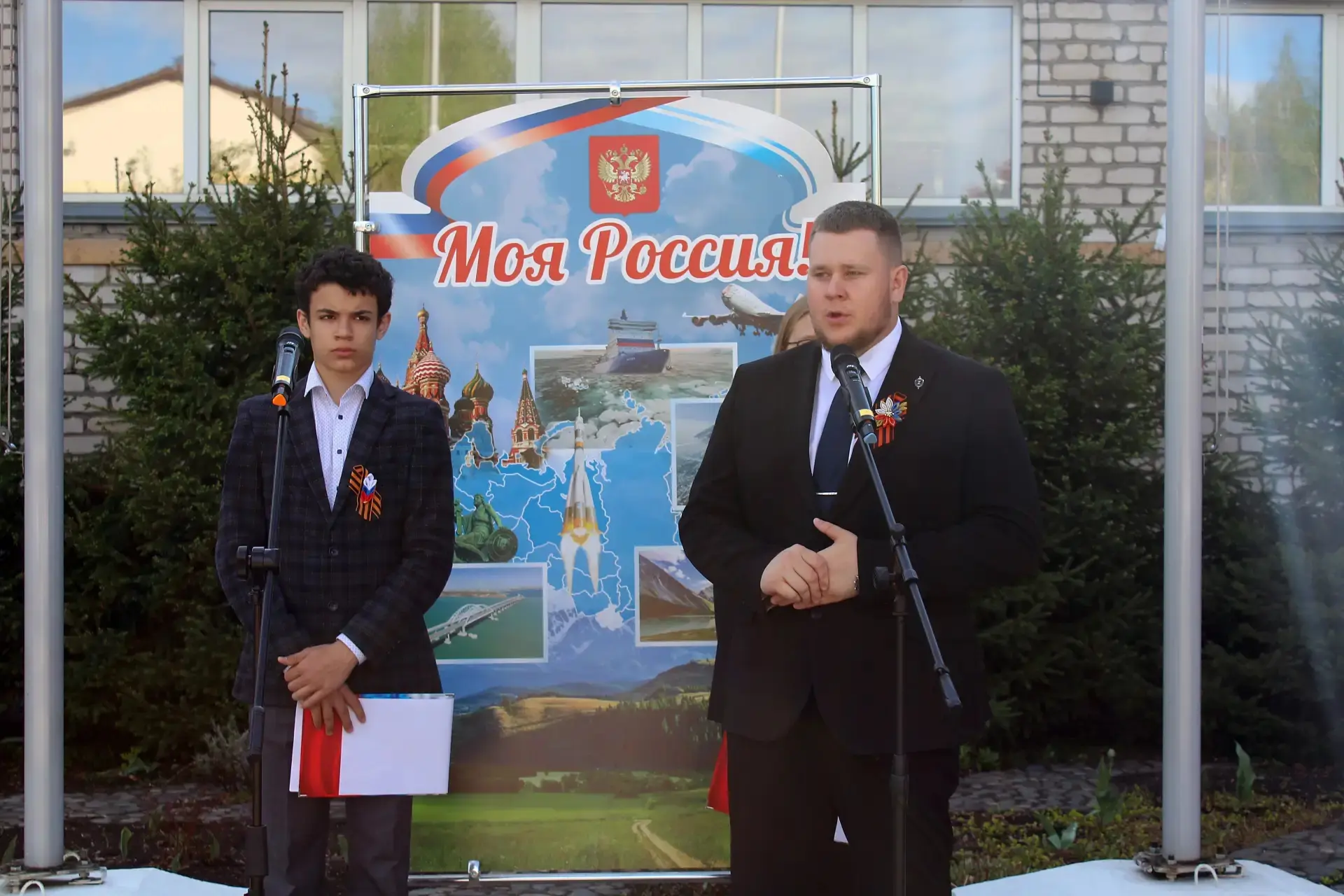 🌷 Накануне Великого Дня Победы    7 мая, накануне светлого праздника, нашу гимназию вновь посетил Ки