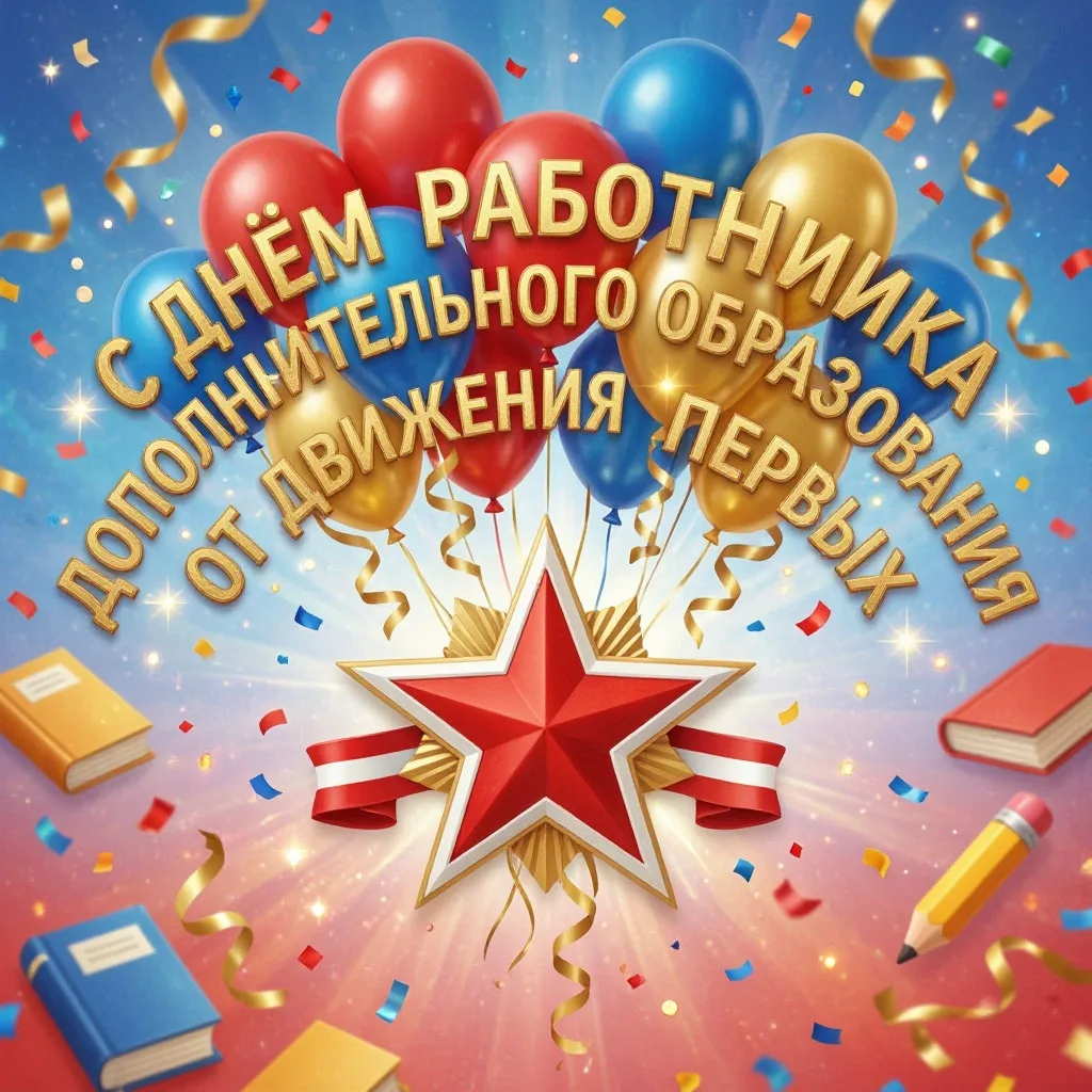 🎉 С Днём работника дополнительного образования! 🎉