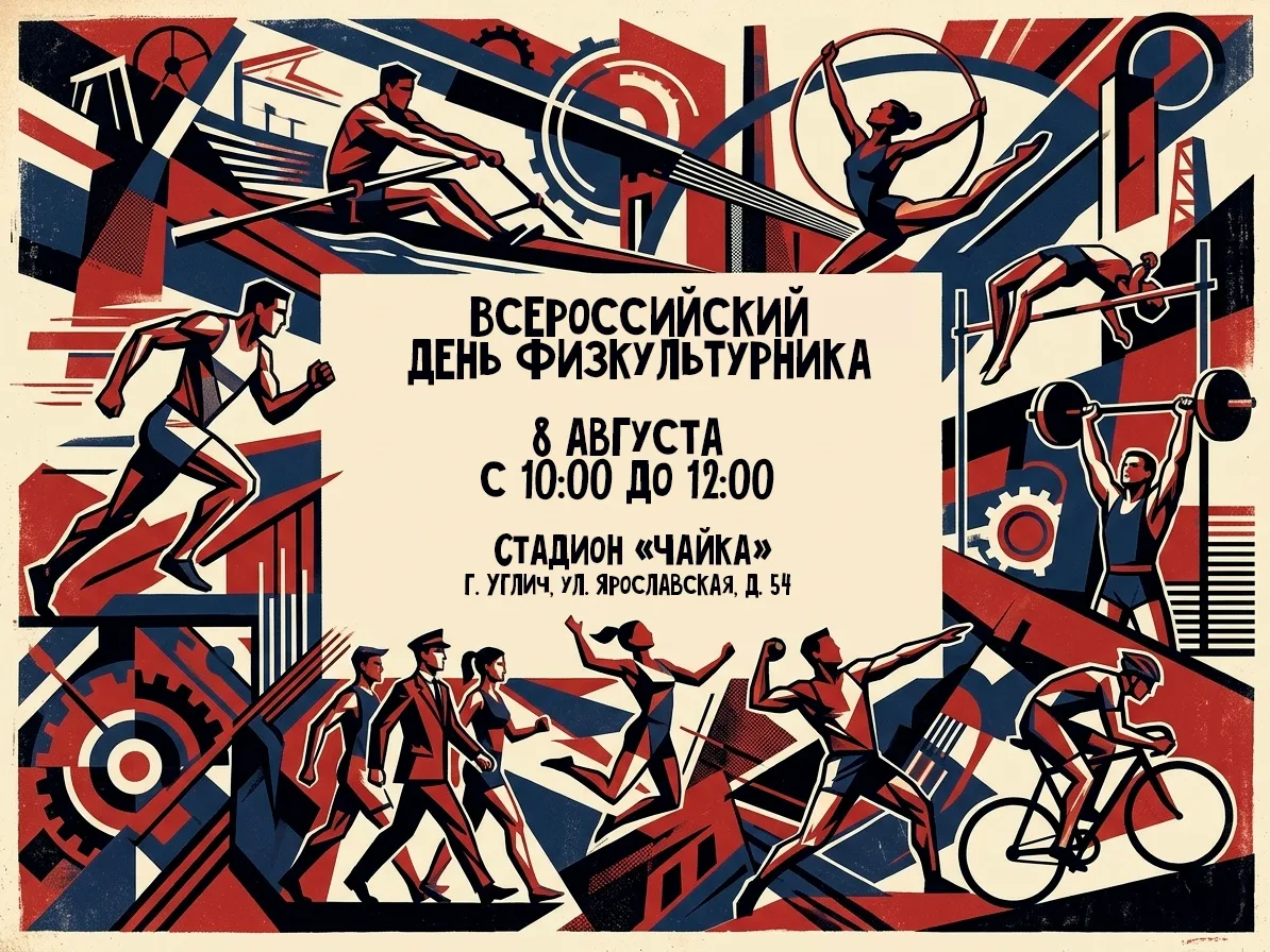🏃‍♀ Всероссийский день физкультурника в Угличе!