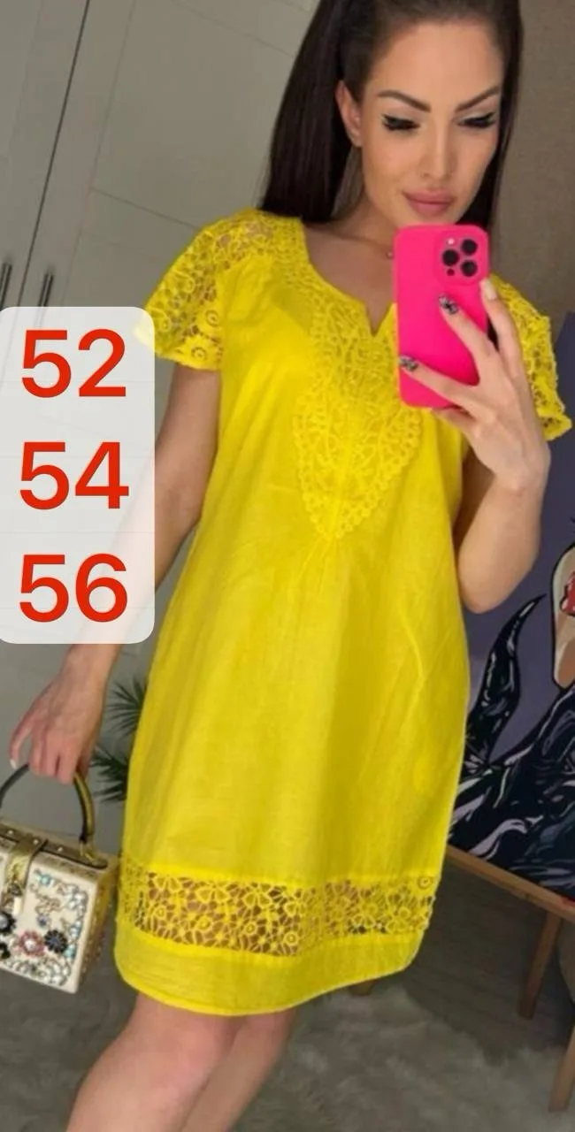 🔥ПОСЛЕДНИЙ РАЗМЕР 🔥
🌹2180 руб.
🍀48,52,54,56
Симпатичное платье Индия
Ткань:  хлопок лёгкий 
ЗАМЕ