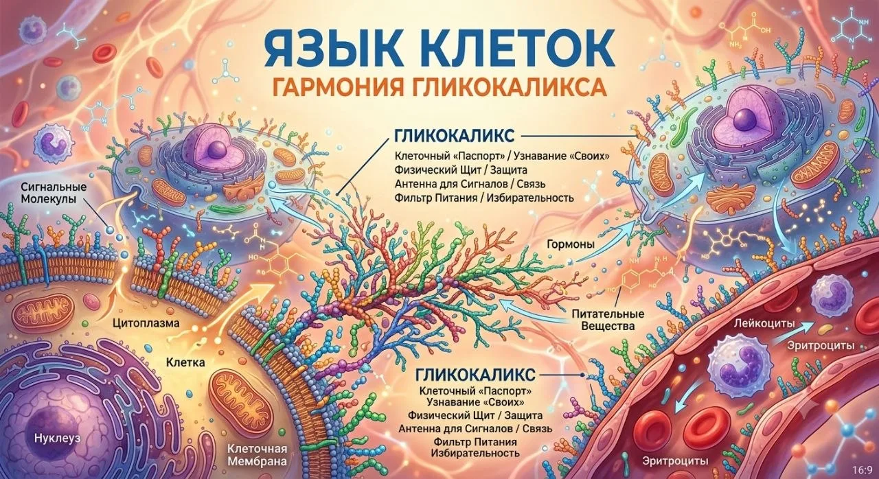 Язык клеток или как рождается гармония в организме.