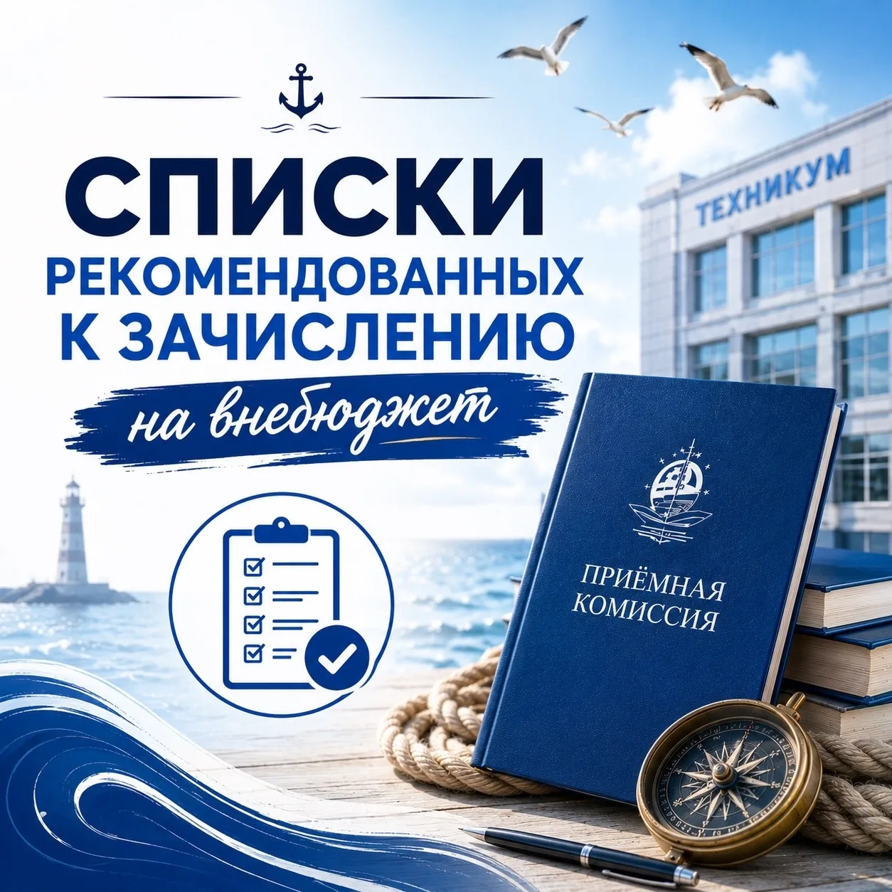 Списки рекомендованных к зачислению на внебюджет 2026