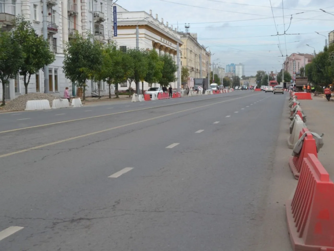 Мэр Иванова: ремонт на проспекте Ленина не должен мешать пешеходам 🏗️