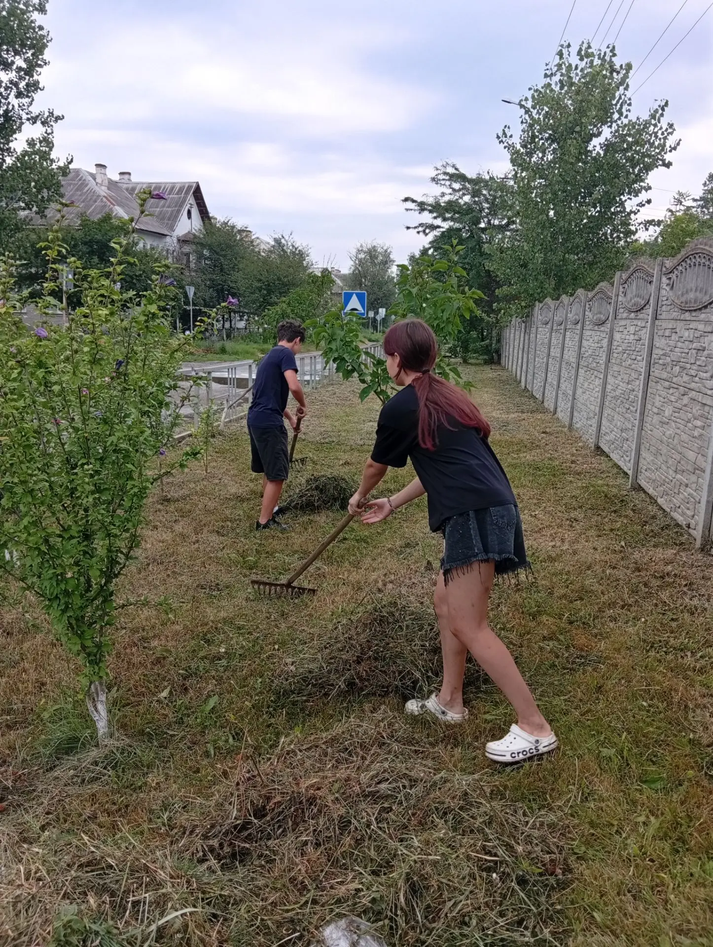 В школе продолжается летняя трудовая практика обучающихся.

В соответствии с учебным планом и програ