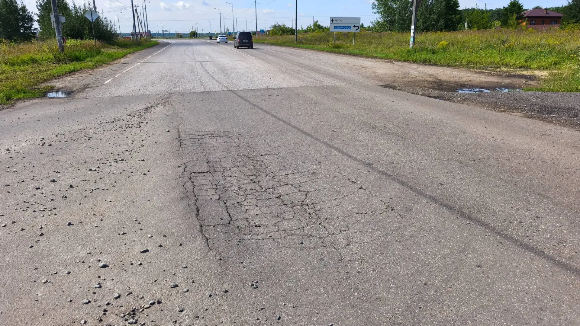 Всё идёт по плану: пришла в негодность дорога, на которую администрация Саранска потратила 11 миллио