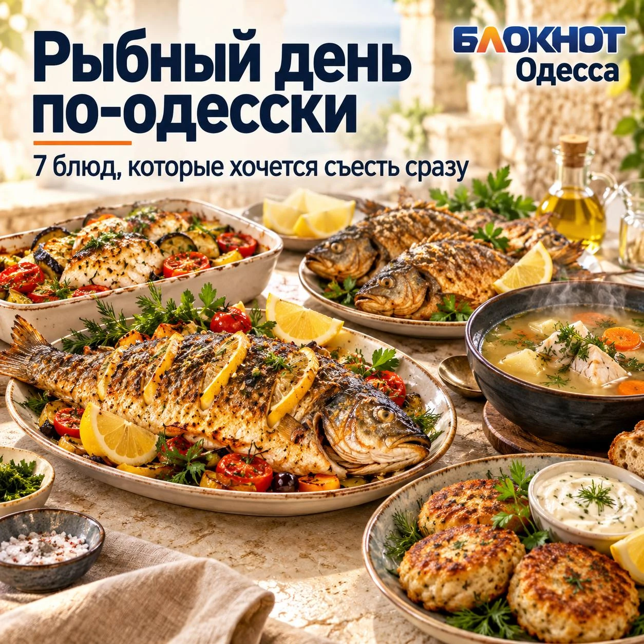 🐟 Рыбный день по-одесски