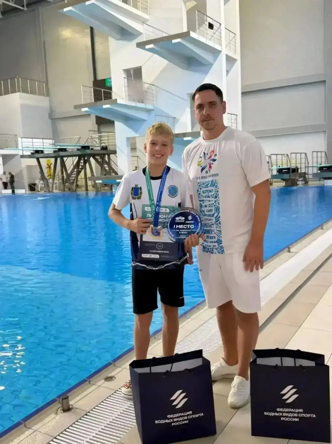 Саратовские прыгуны в воду – призеры «Лиги юных чемпионов»