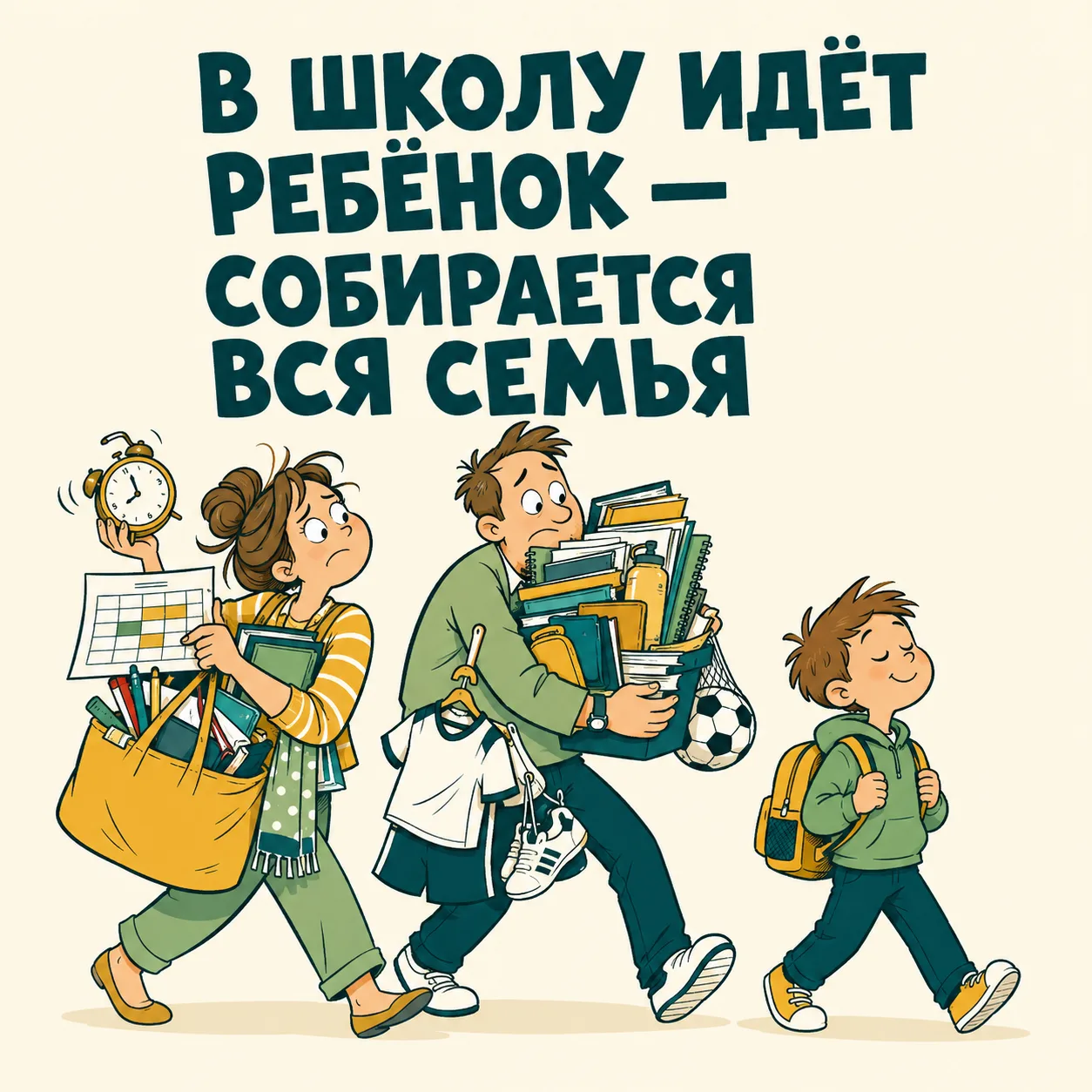 🎒 К школе купили всё. А ребёнок собрался?