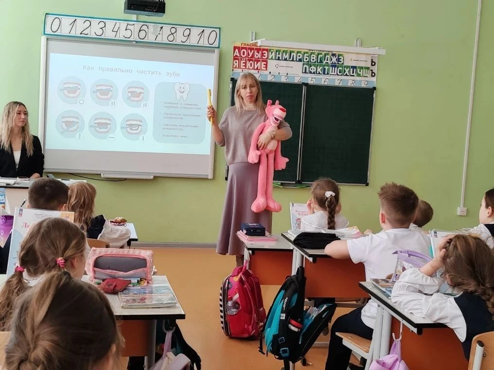 В рамках городской волонтерской акции "Твое здоровье в твоих руках" и  санитарно-гигиенического восп