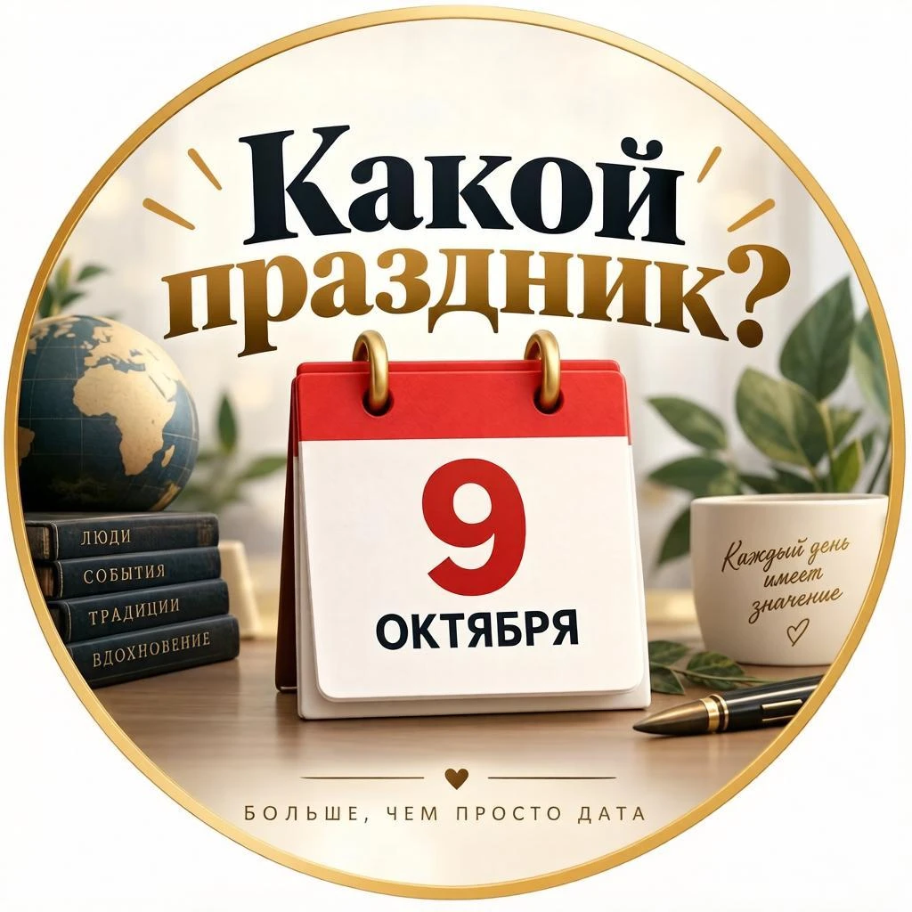 Какой 9 октября праздник                               https://my-calend.ru/holidays/to...