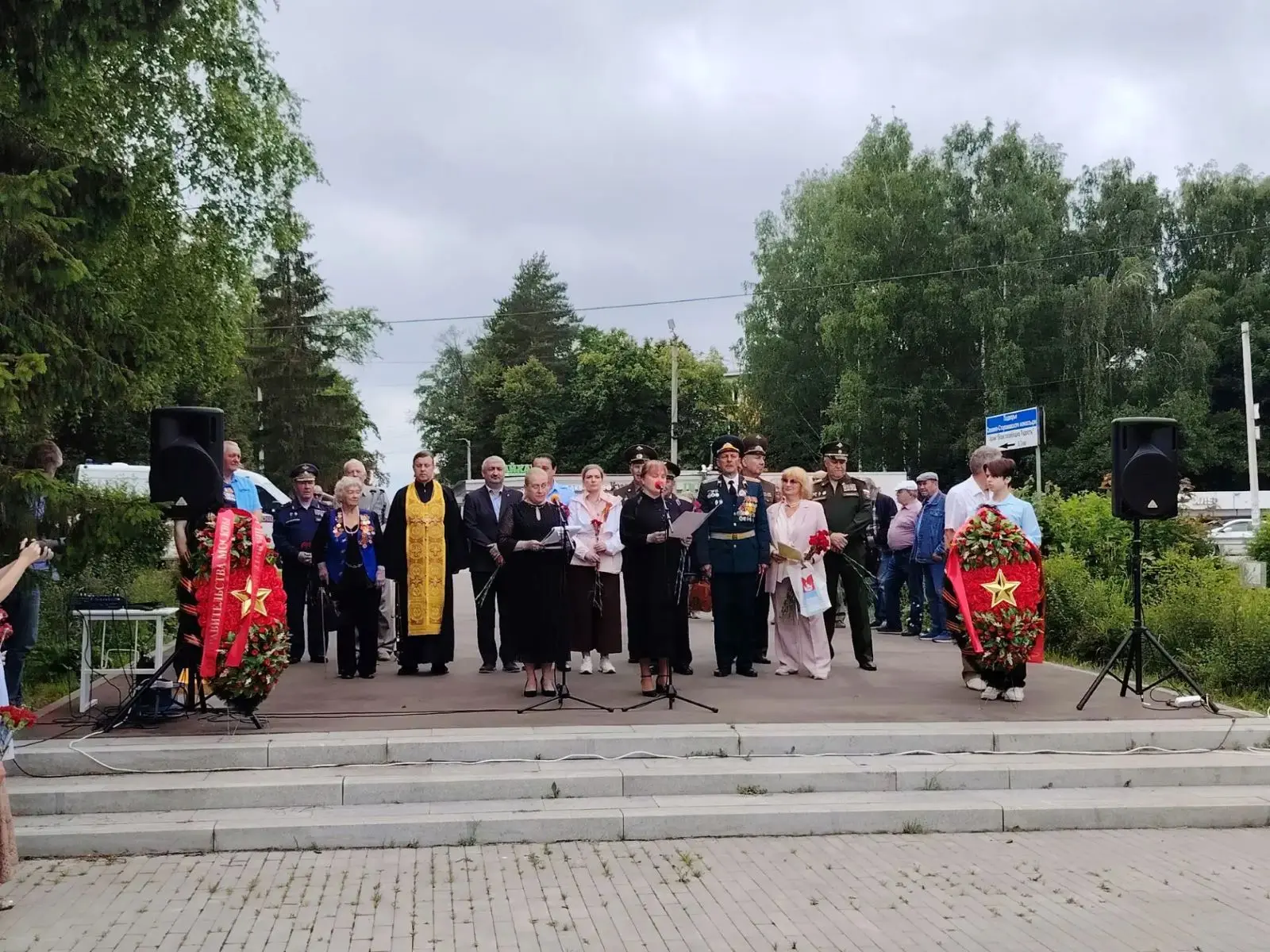 22 июня в деревне Акулово (город Кубинка) прошел митинг-реквием «Свеча памяти», приуроч...