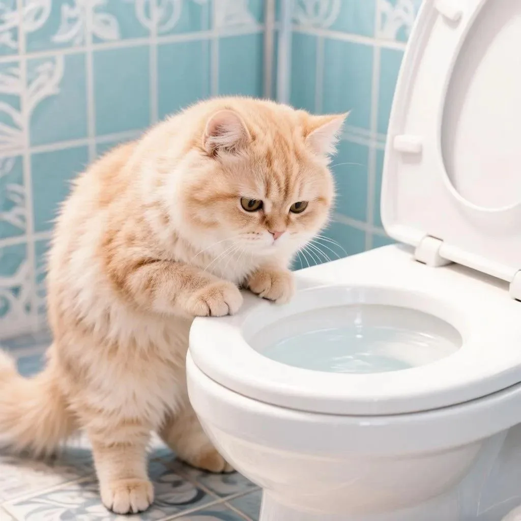 🐱Кот на унитазе — это удобно или опасно? Разбираем плюсы и минусы
В интернете полно видео с котами,