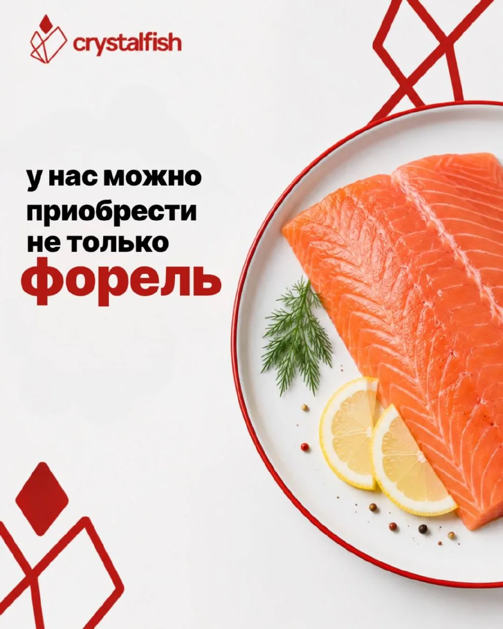 🐟 А вы знали, насколько большой ассортимент в Crystalfish?