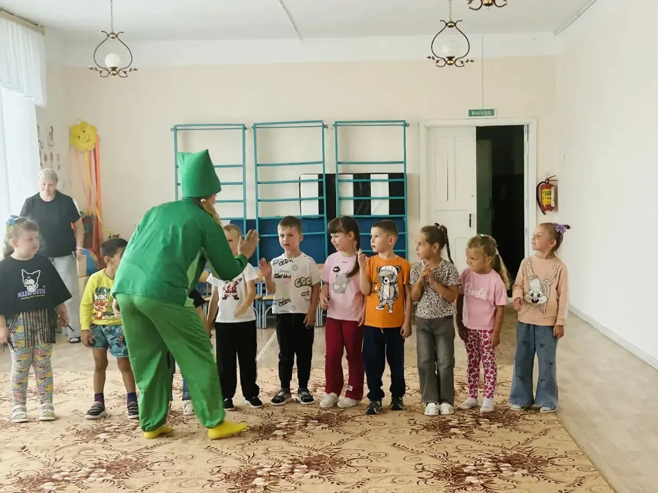 🎉 Весёлый день в детском саду села Поим! 🎉