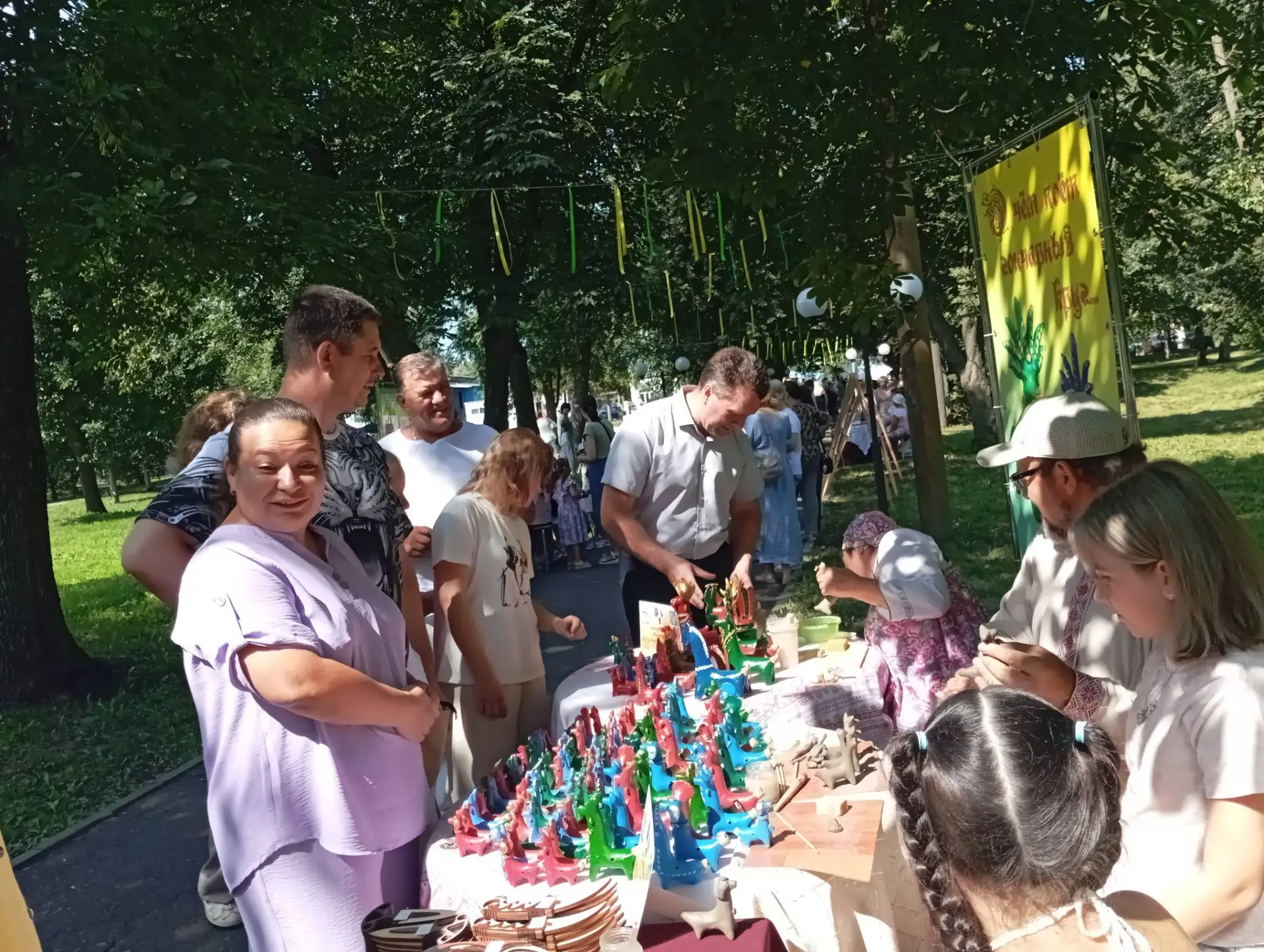 Выставка творчества Спасских мастеров
