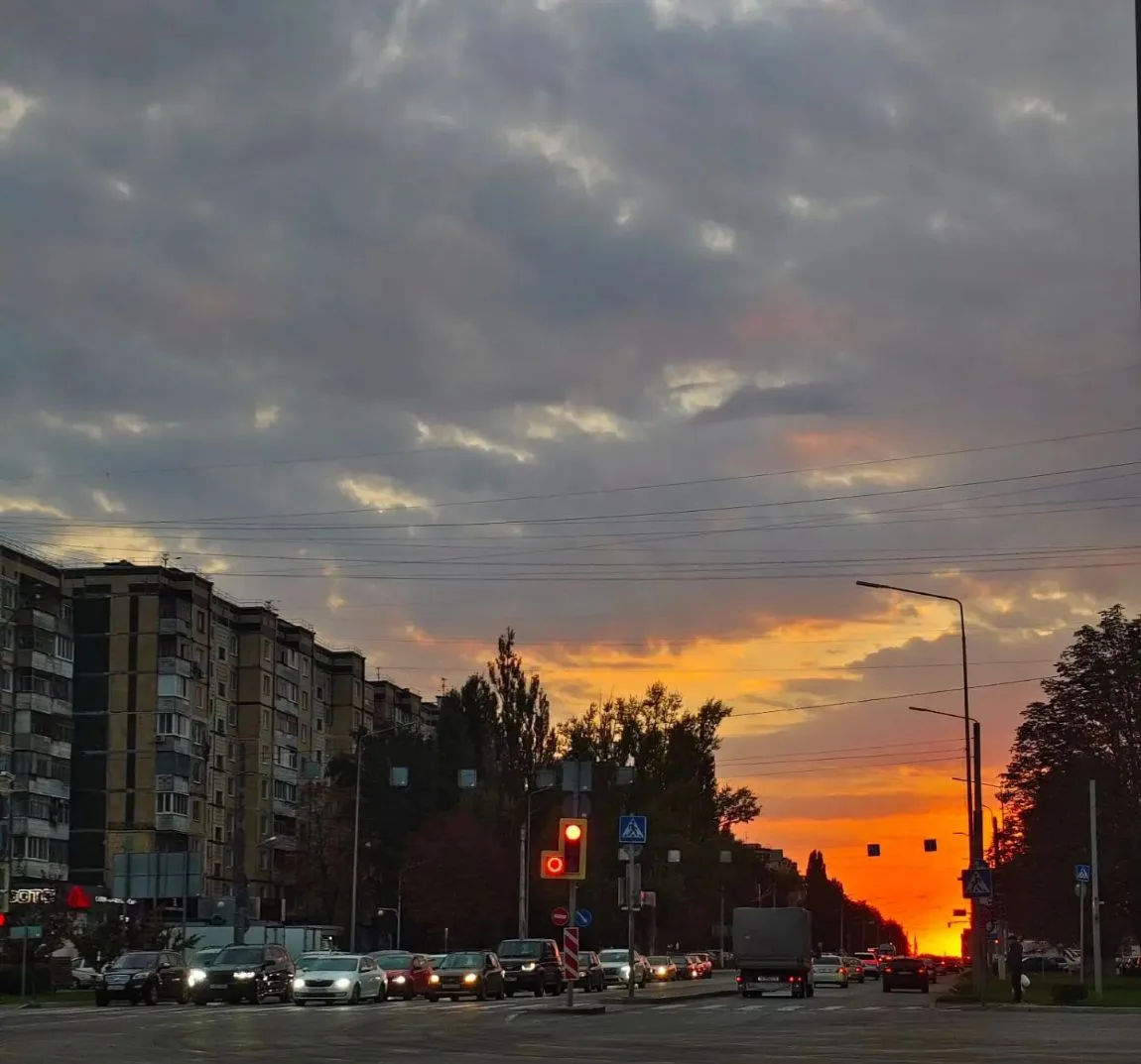 Апельсиновый закат 🍊
