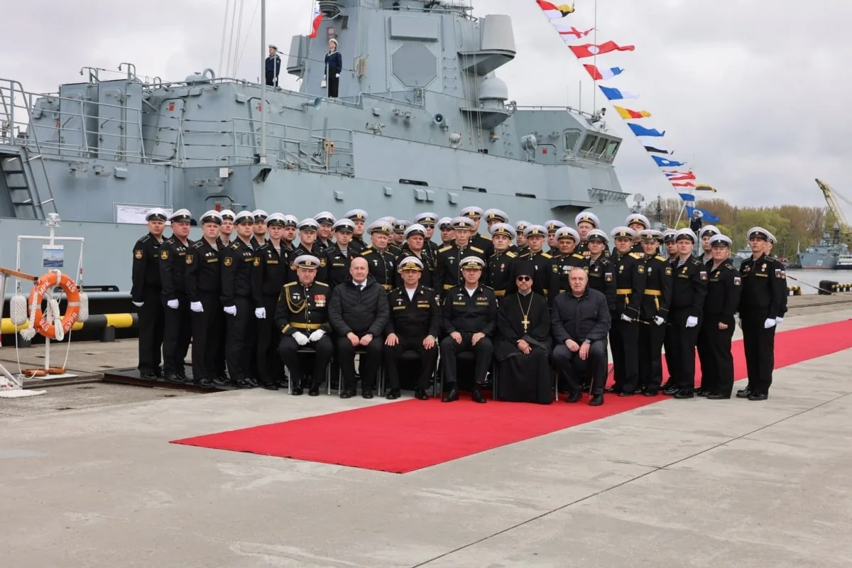 ⛴ Малый ракетный корабль «Буря», подшефный Калуге, приняли в состав ВМФ России  В Балтийске прошла т
