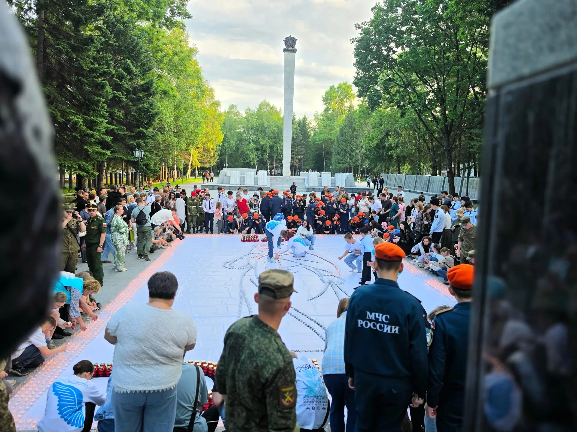 🕯️ Члены избирательных комиссий ЕАО приняли участие в акции «Огненная картина войны»

Вечером 21 ию