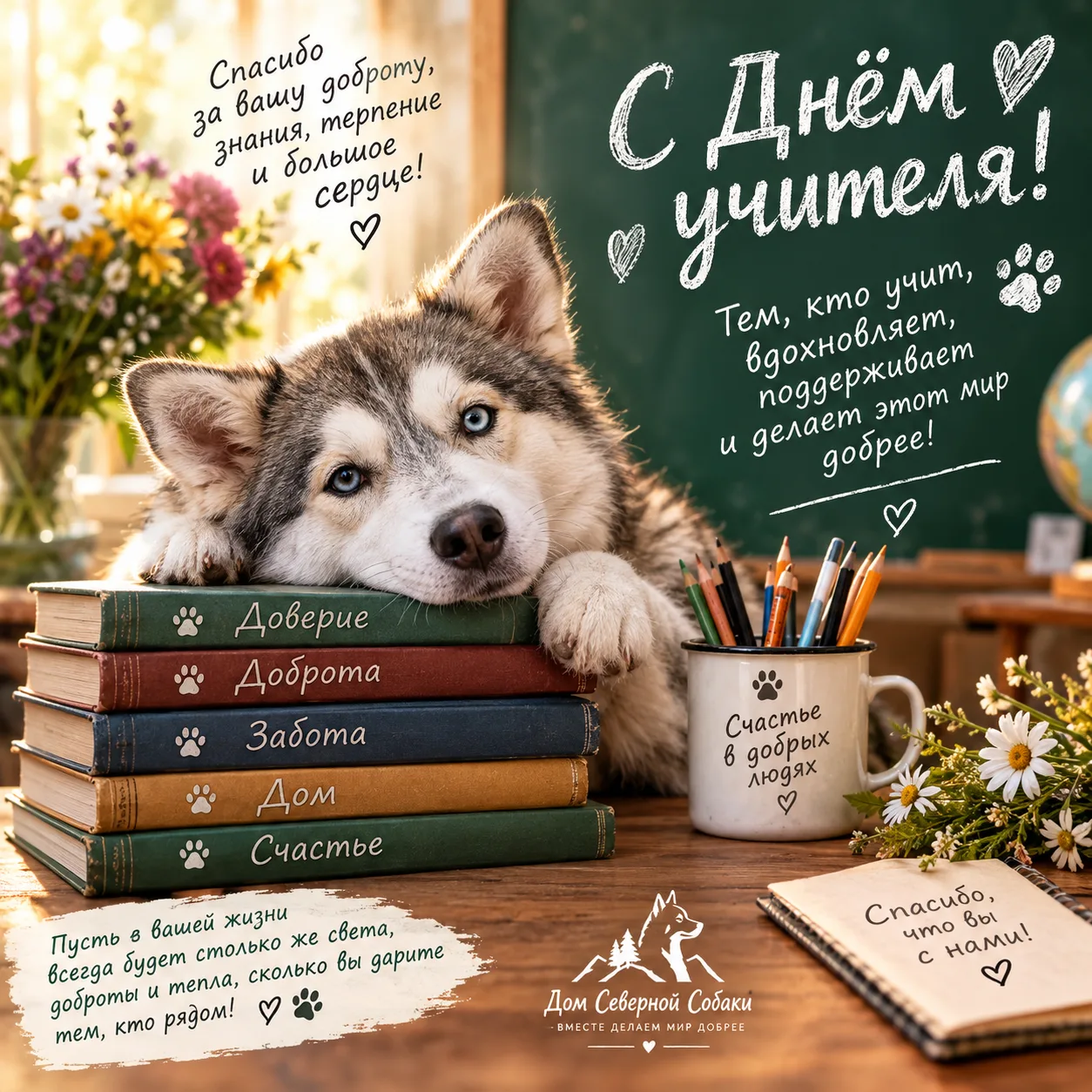 Сегодня — День учителя. И мы хотим поздравить всех наших подписчиков, кто когда-то стоя...