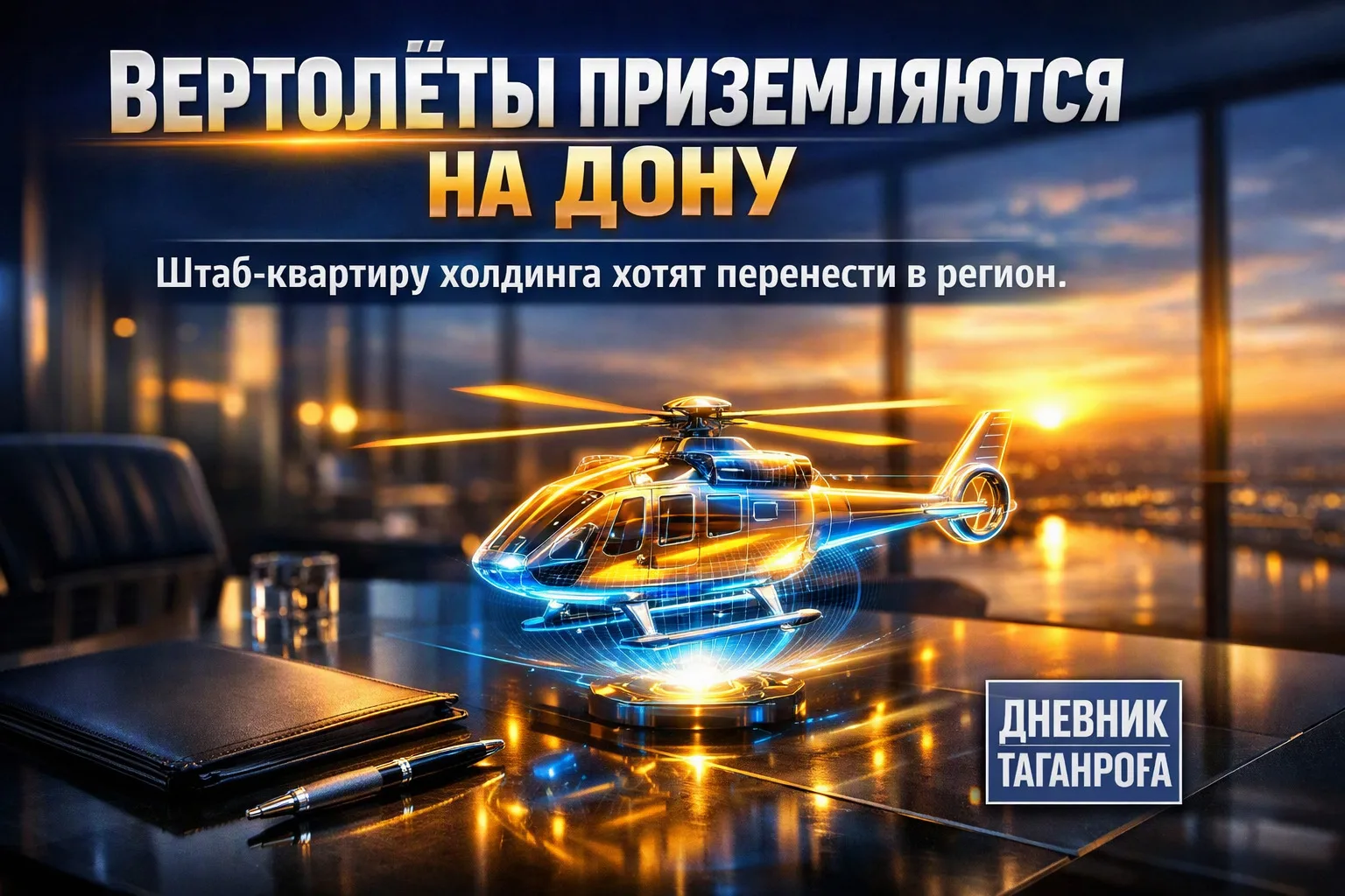 🚁 Штаб «Вертолётов России» хотят приблизить к Дону
