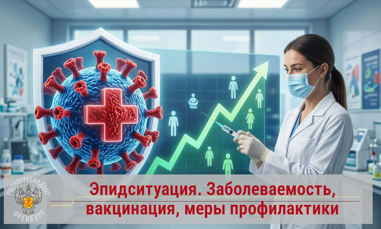 🦠 В Оренбургской области на 39-й календарной неделе 2026 года  заболеваемость острыми ...