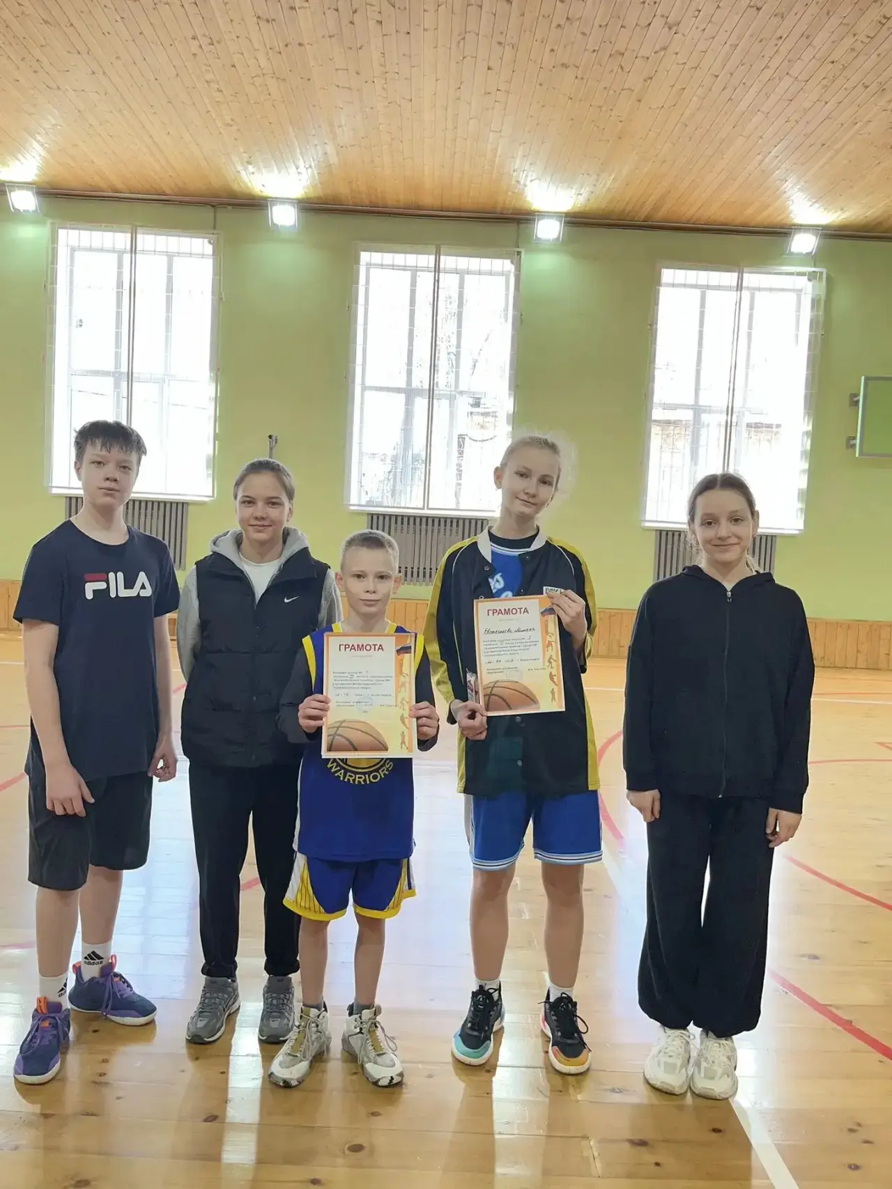 🥉 Наши ребята заняли 3 место на муниципальных соревнованиях по баскетболу «Баскетбольн...