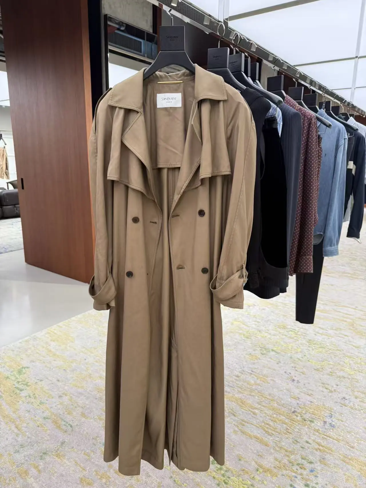 Тренч Saint Laurent, размеры 36-42, отправка по всему миру🌎