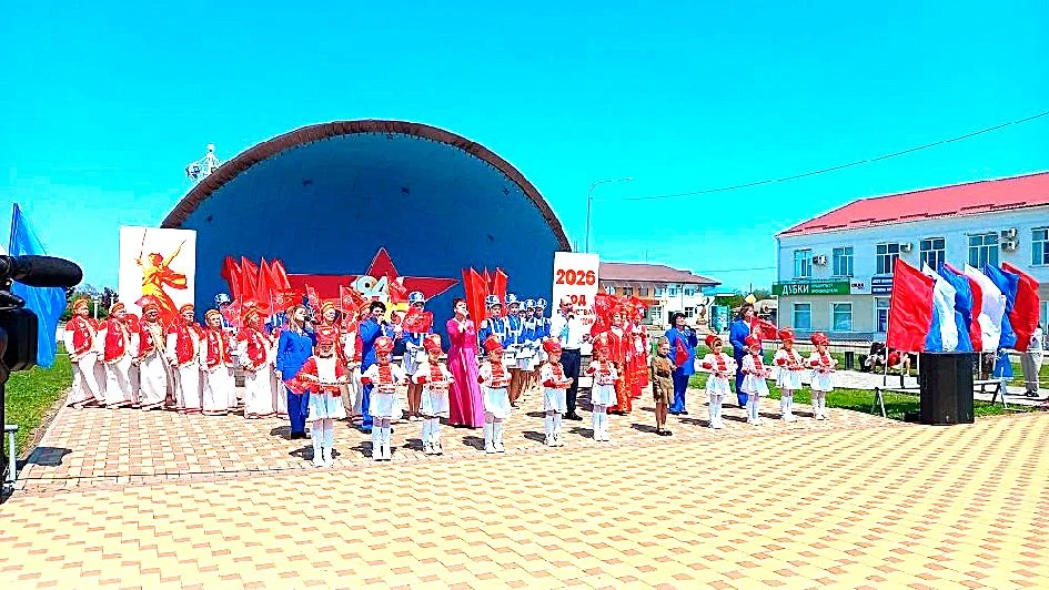 ТОРЖЕСТВА В БЕЛОГЛИНСКОМ РАЙОНЕ   В Белоглинском районе в дни празднования Дня Победы прошли патриот