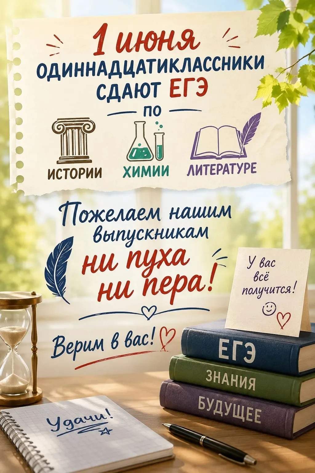 🎓 Завтра начинается большой путь!