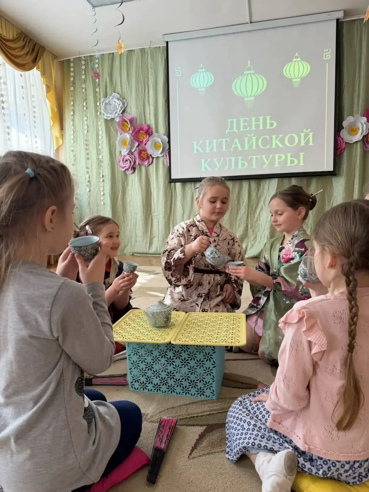 В рамках празднования Дня китайской культуры в Московской области воспитанники подготовительной груп