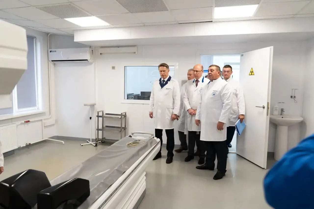 🏥 Михаил Мурашко посетил Клинический центр наук о здоровье Сеченовского Университета М...