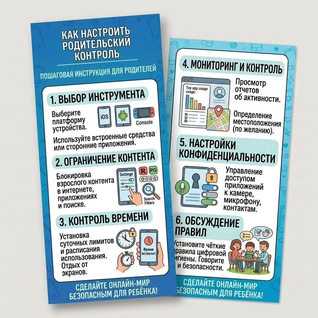 Памятки – буклеты «Правила цифровой гигиены», «Что нужно знать родителю о деструктивных...