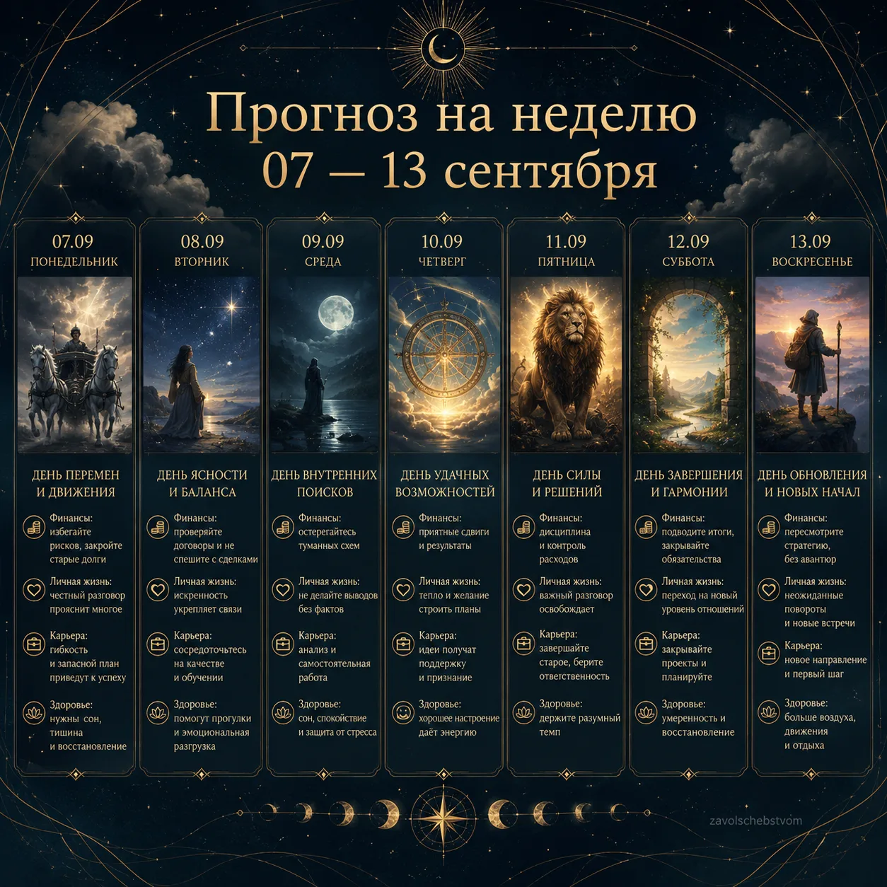 🔢 ПРОГНОЗ НЕДЕЛЯ 🔢