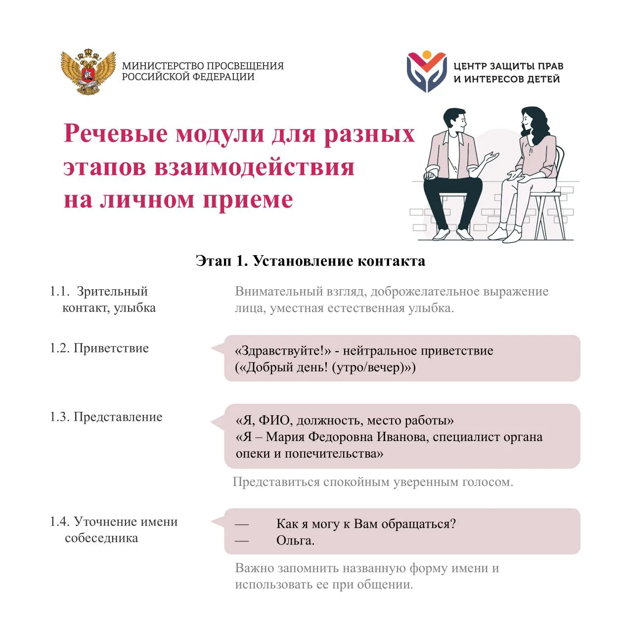 Как выстроить взаимодействие на личном приеме, чтобы гражданин ушел с четким пониманием решения свое
