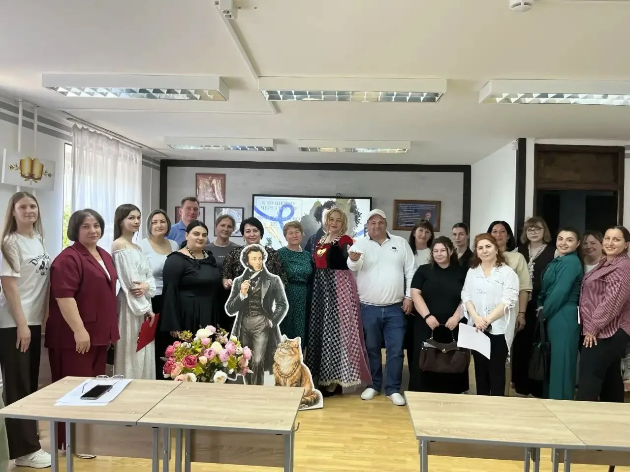 📚 Белореченский филиал АГУ провёл праздник русского слова

🪶 10 июня здесь прошёл круглый стол «Пу