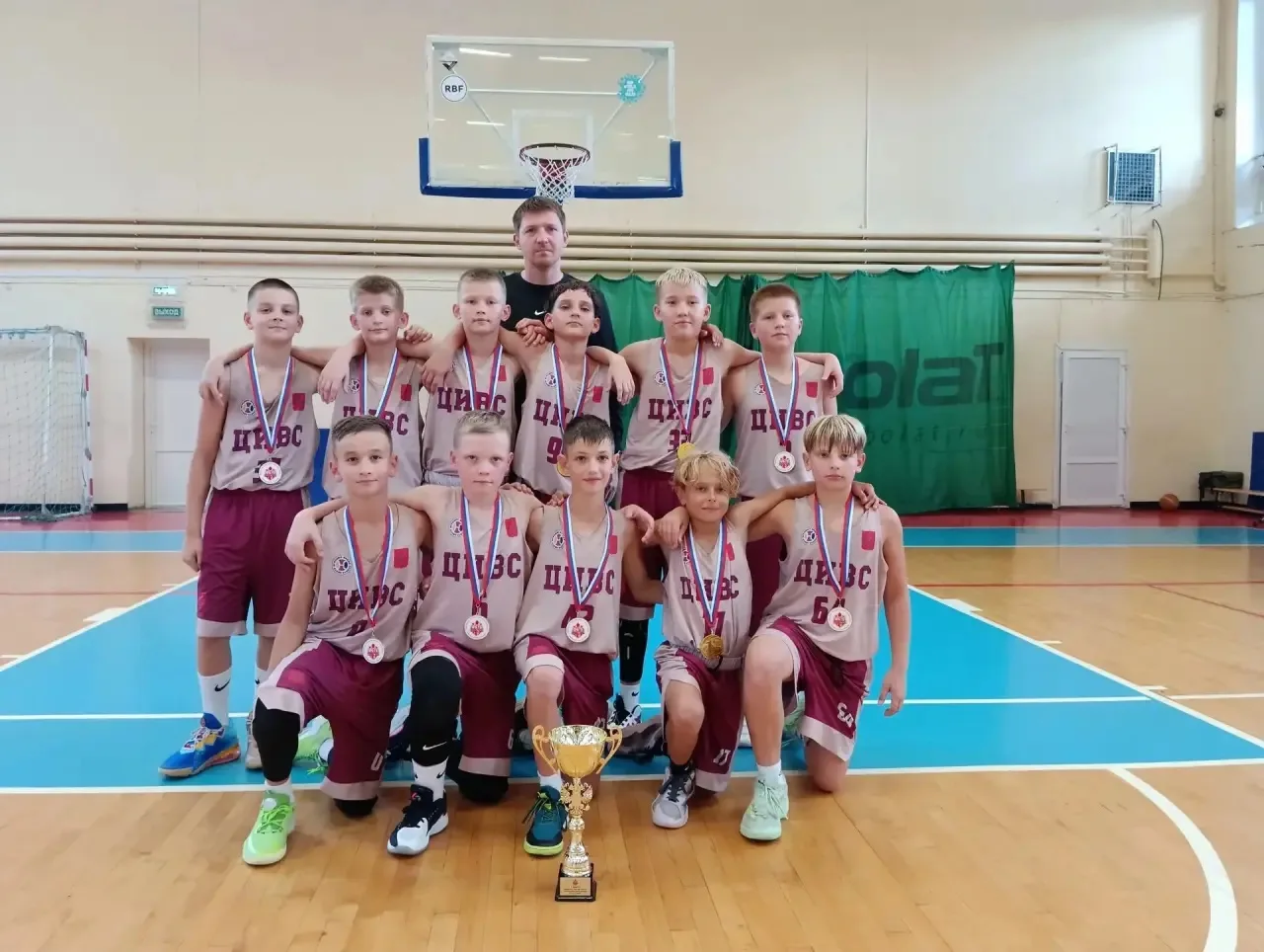 🏀 Команда ЦИВС-2015 по баскетболу — Чемпионы Первенства Тульской области! 🏆🥇