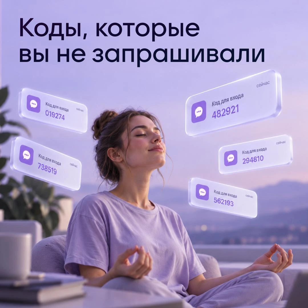 Вам пришло смс с кодом для входа в MAX, хотя вы его не запрашивали