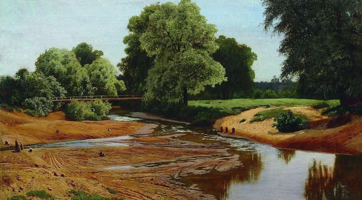 "Летний пейзаж", 1877 г.