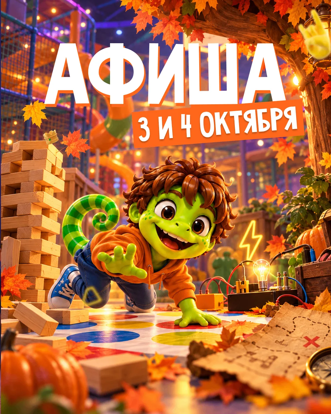 Выходные уже совсем близко — а значит, пора в НЕОПОРТ! 🍂