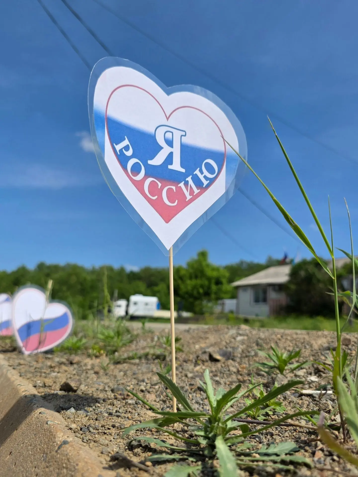 Мы на асфальте рисуем
Сердцем всю нашу страну.
Россию — большую, живую,
Лучшую в мире — одну!
#ДеньР