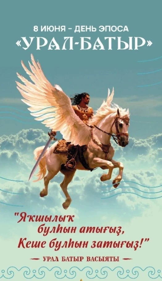 🌟День эпоса «Урал батыр» в нашем лагере с дневным пребыванием!