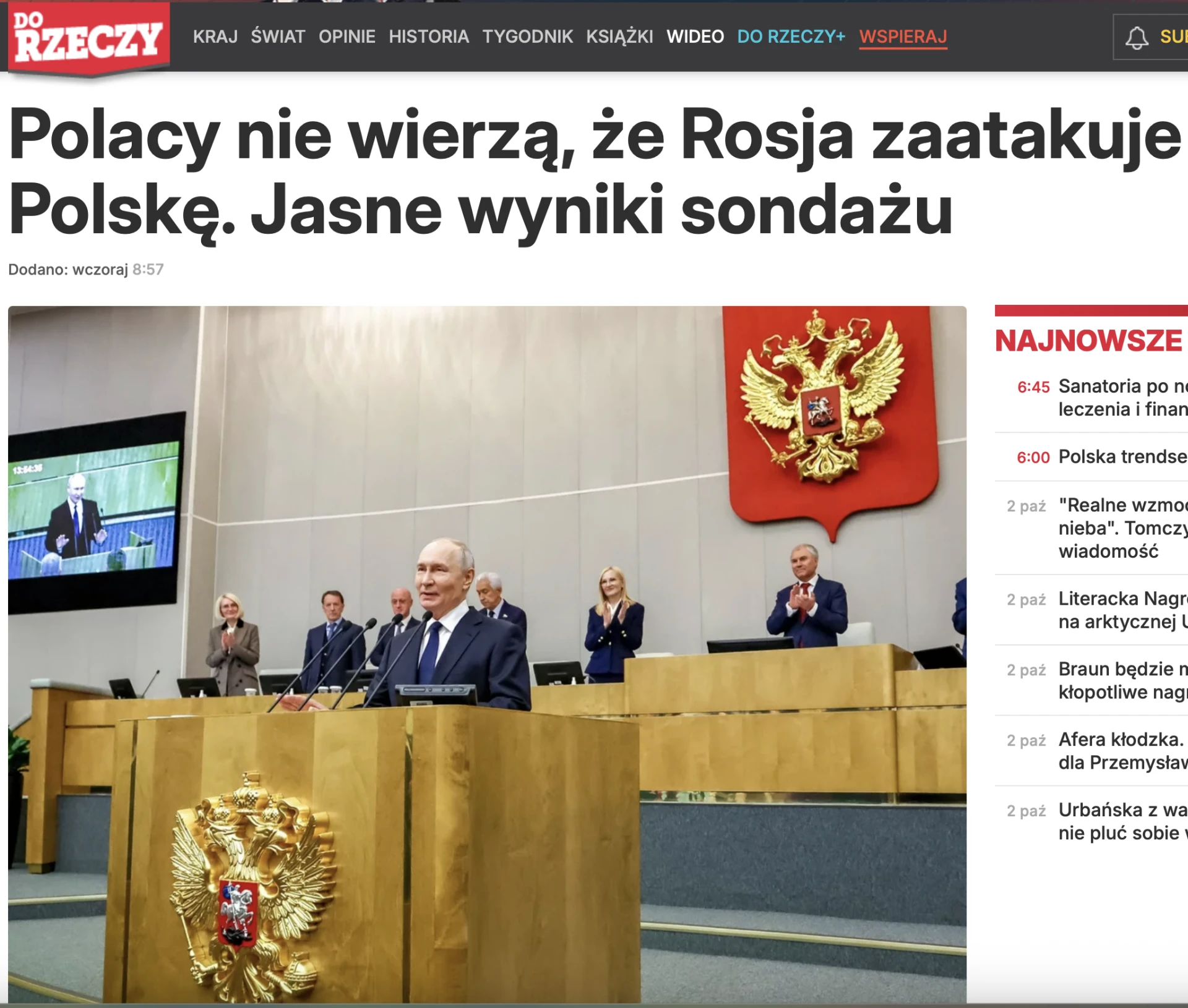 Радек Сикорский явно не дорабатывает! Недавний опрос, проведенный компанией IBRiS, пока...