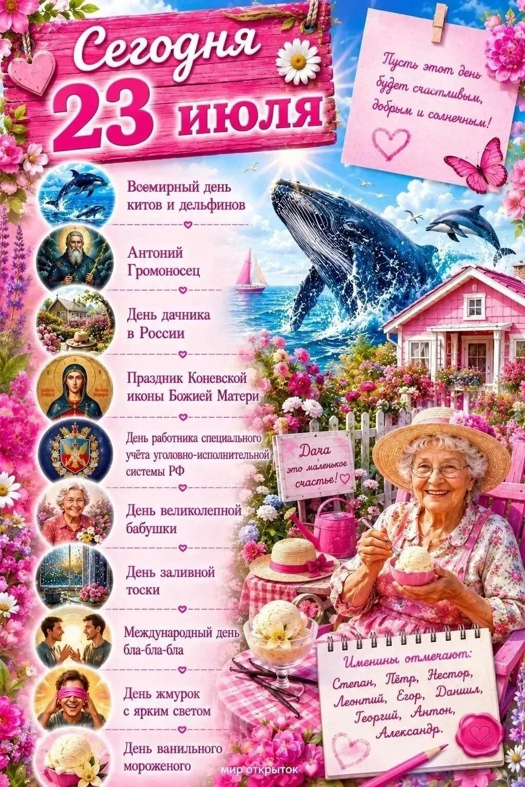 Праздников сегодня-не счесть! 
На любой вкус!