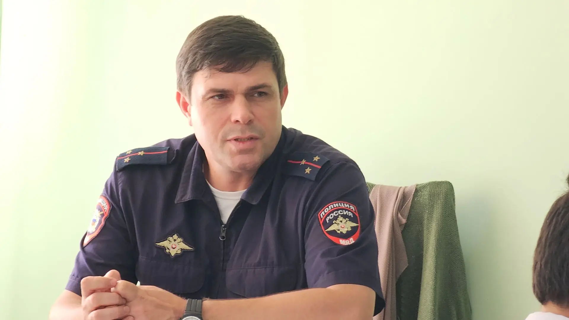 Старший инспектор ПДН Дадаев Абдубасир,  провел беседу с учениками 5-11 классов МКОУ СО...