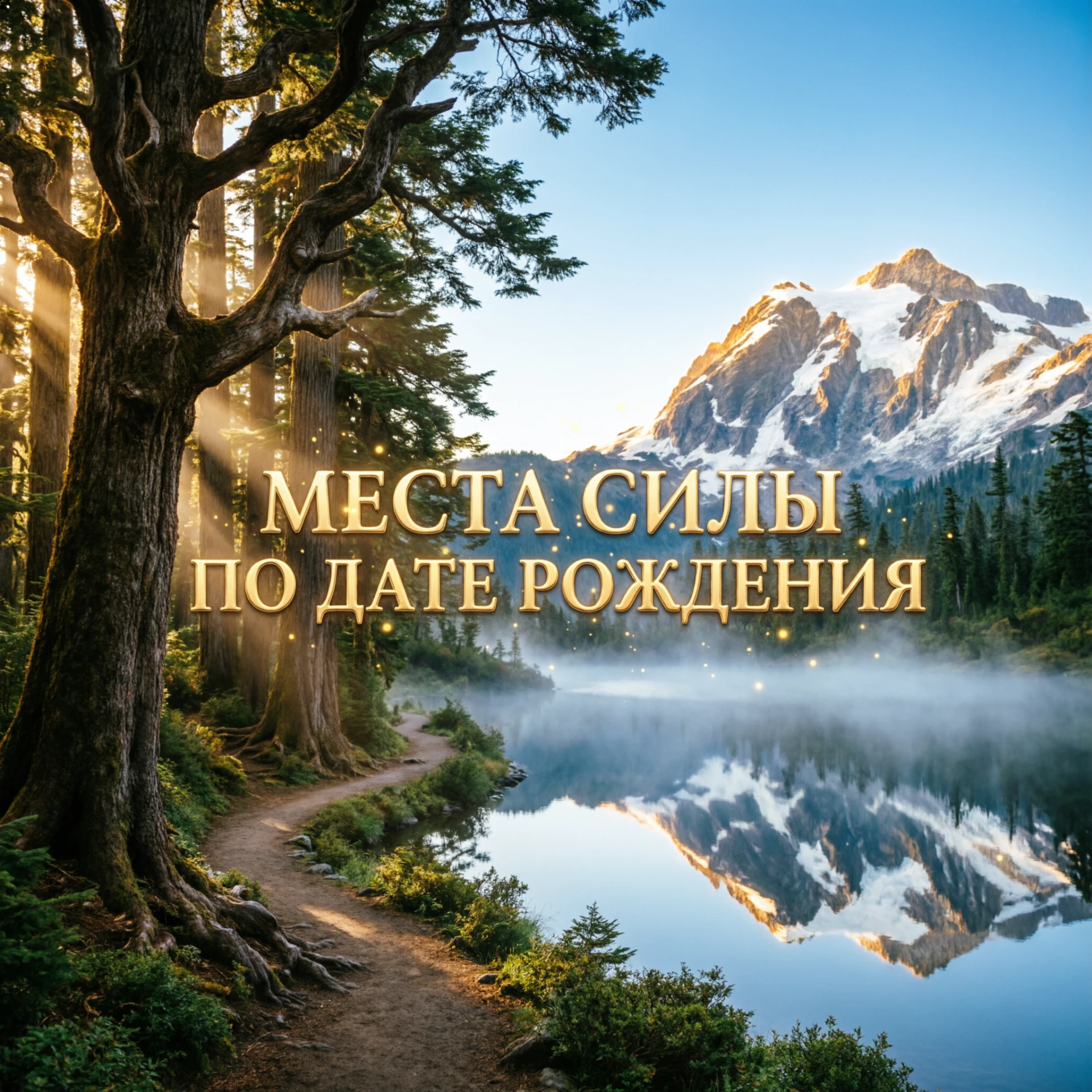 МЕСТА СИЛЫ ПО ДАТЕ РОЖДЕНИЯ