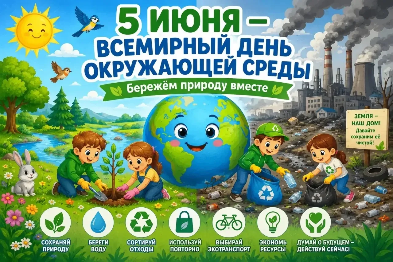 🌿 С Всемирным днём окружающей среды! 🌎