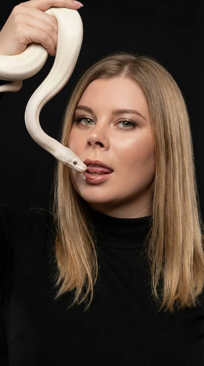 🐍Фото со змеёй