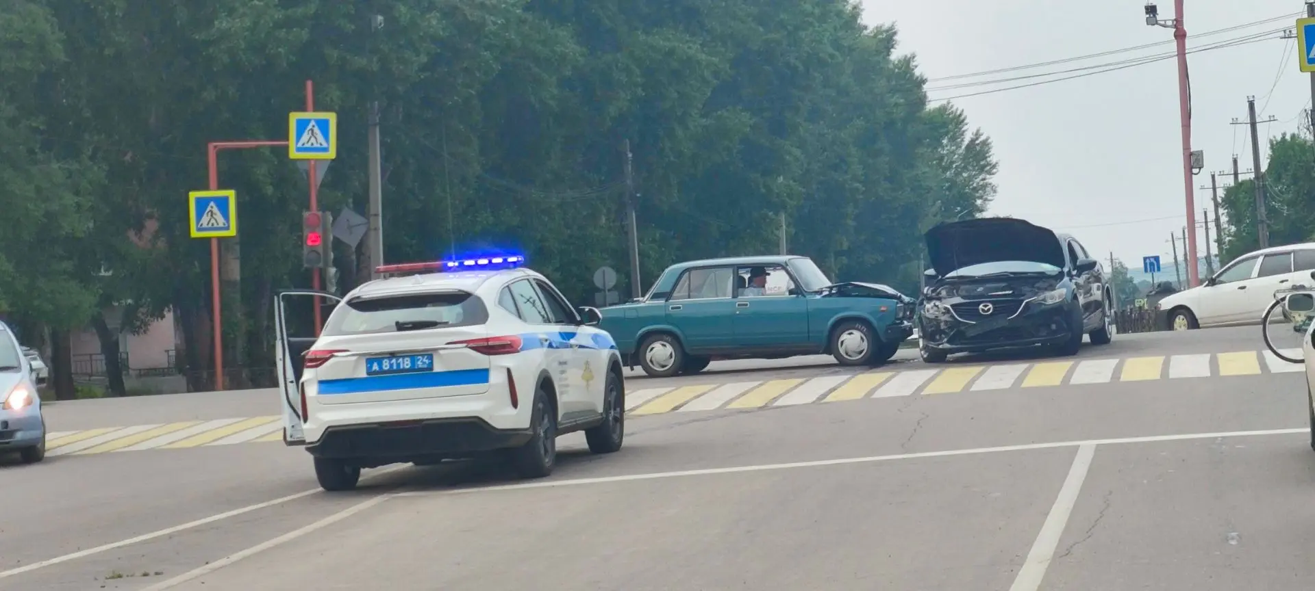 ДТП. Снова Абаканская-Советская...