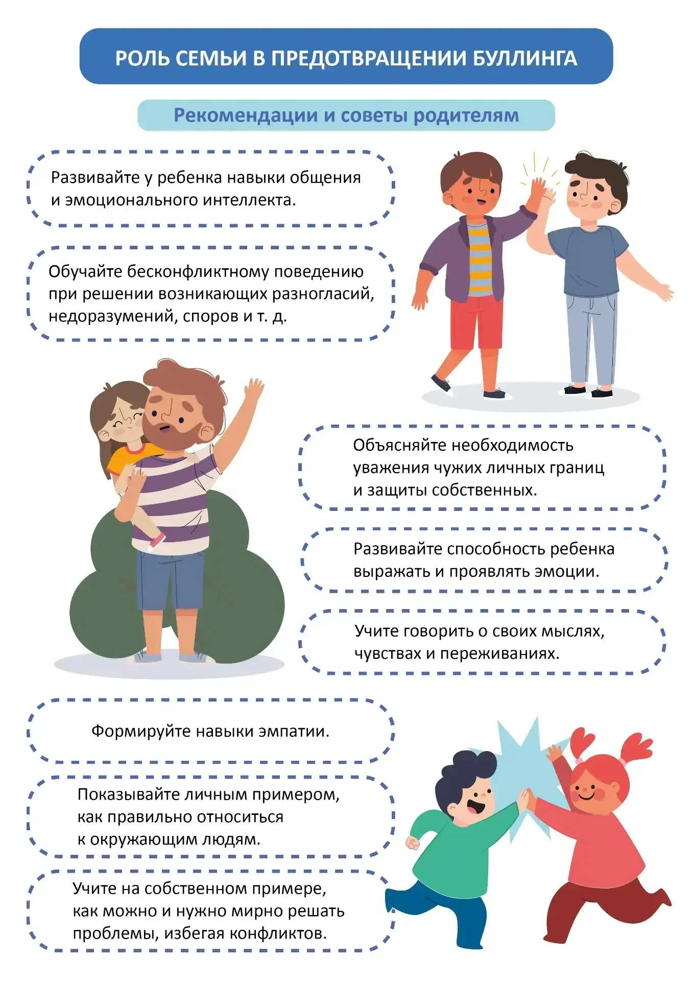 🌟 Роль семьи в предотвращении буллинга 🌟